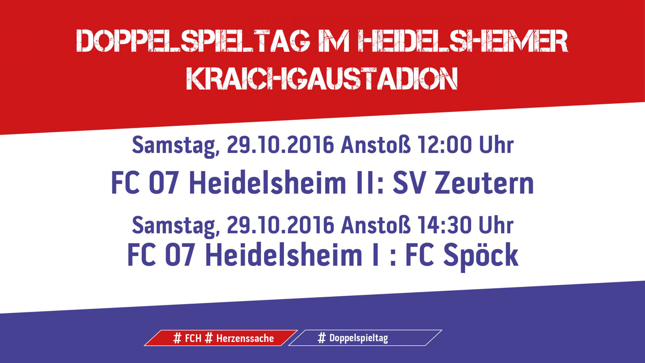You are currently viewing Nächster Doppelspieltag im Heidelsheimer Kraichgaustadion