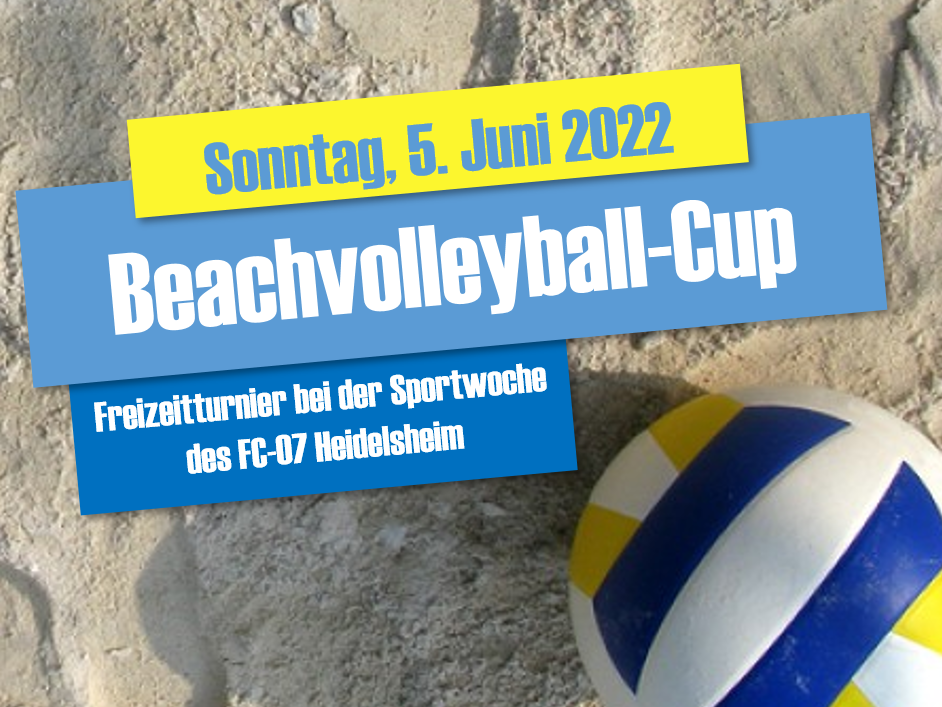 Read more about the article Jetzt anmelden zum Beachvolleyball-Cup!