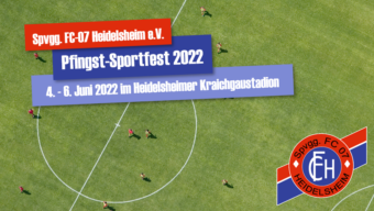 Programm für das Pfingst-Sportfest 2022!