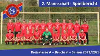 Knapper Auswärtserfolg der 2. Mannschaft beim Test in Karlsdorf!