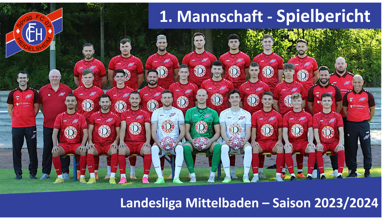 Heidelsheimer haben anscheinend das Siegen verlernt! FC 07 Heidelsheim – 1. FC Ispringen 0:1 (0:0):