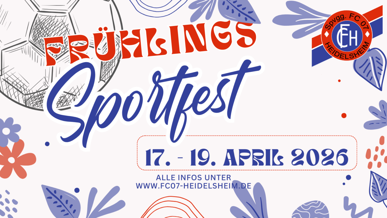Frühlings-Sportfest vom 17. bis 19. April 2026!